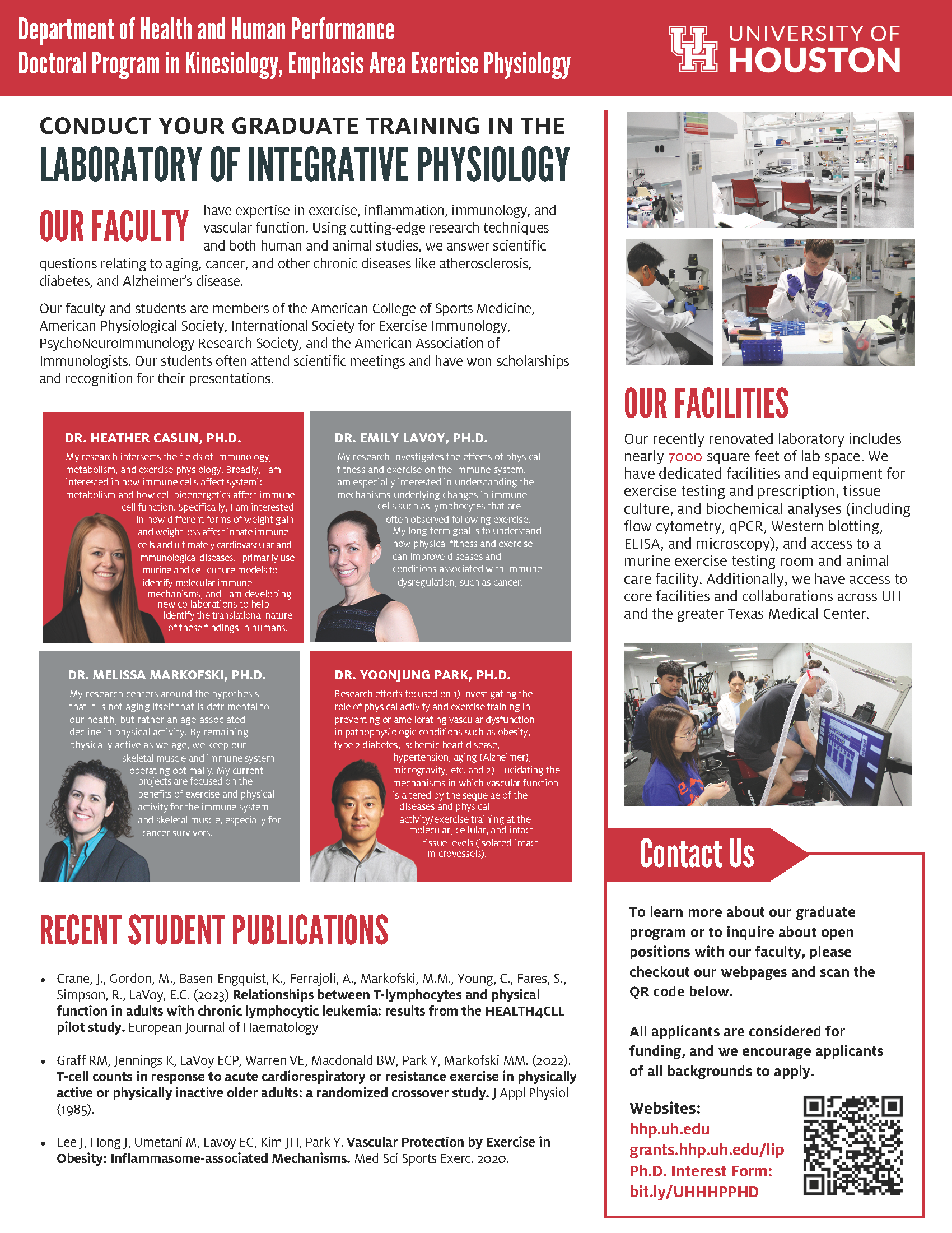 The Laboratory of Integrative Physiology